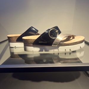 Tall Platform Sandals with Chunky Platform